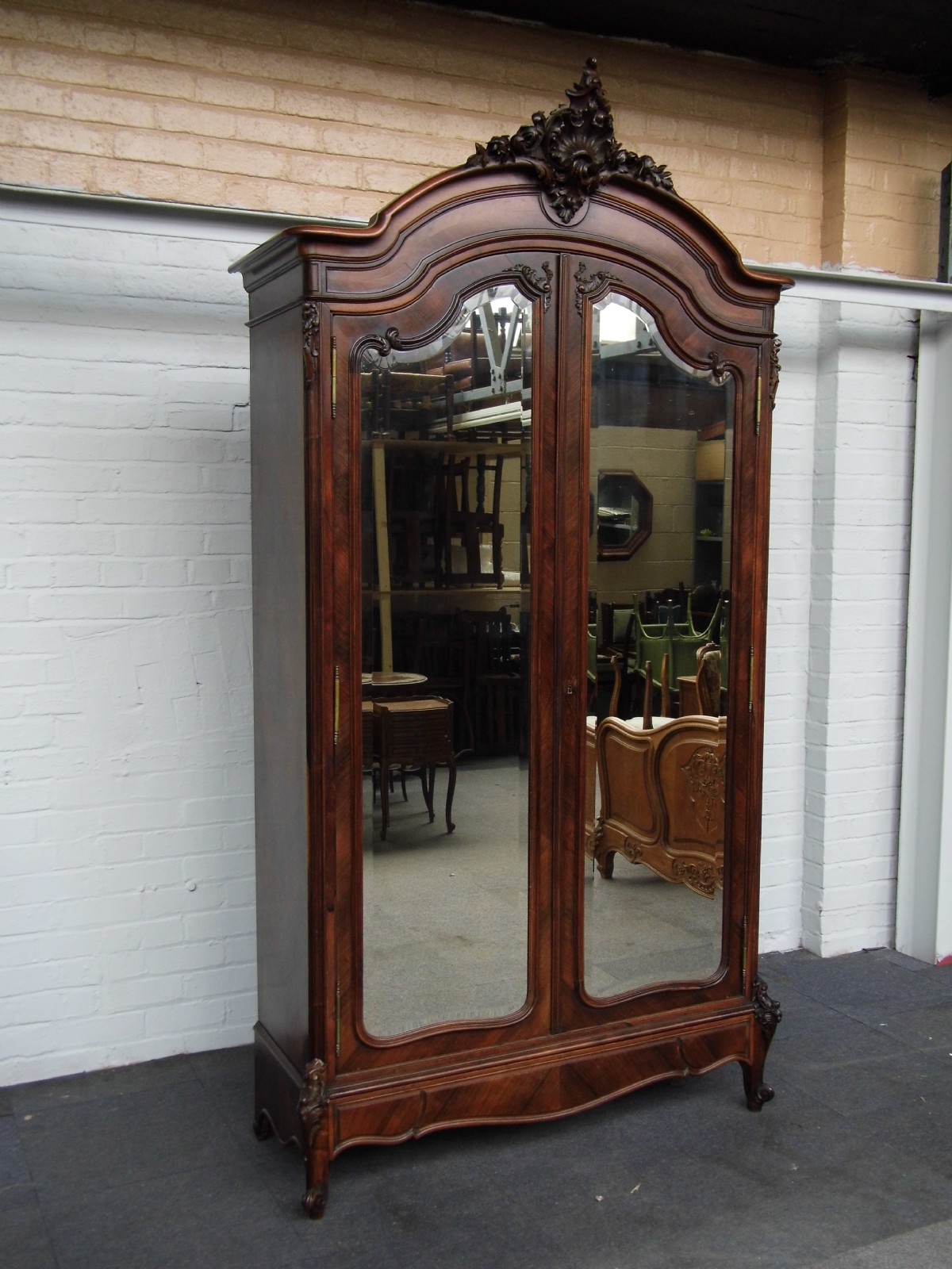 french rosewood armoire