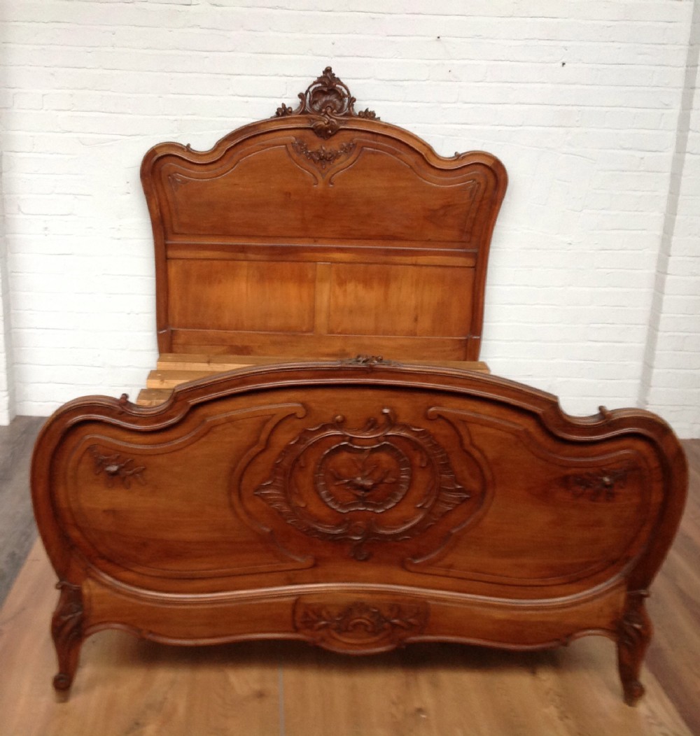 carved kingsize french bed