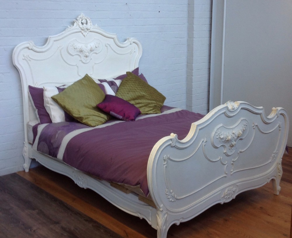 french painted kingsize bed