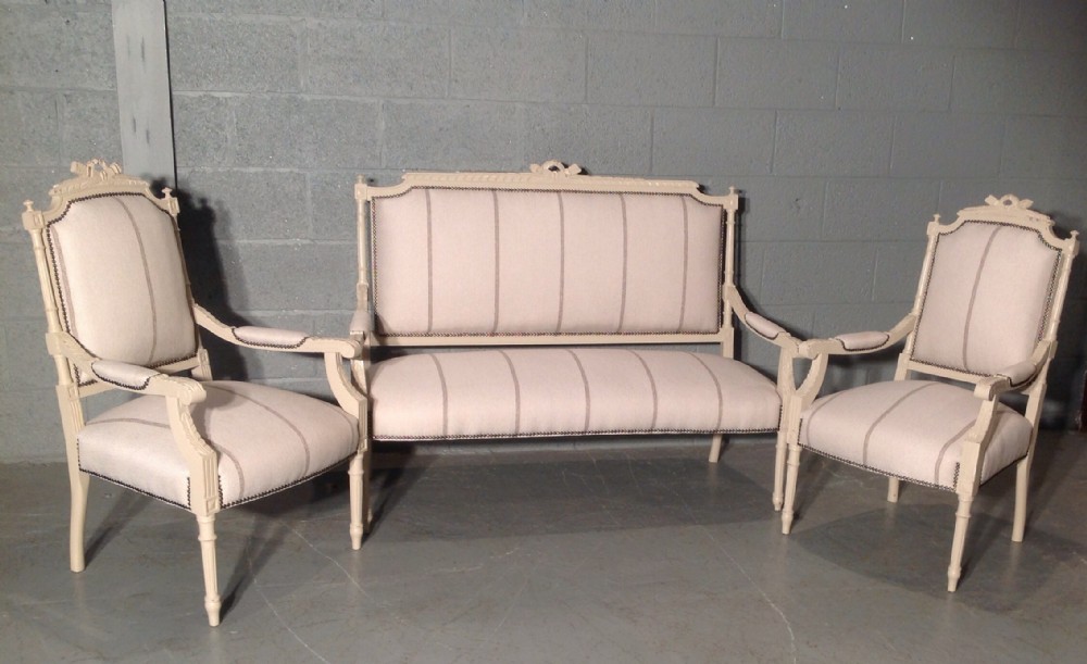 french painted sofa suite