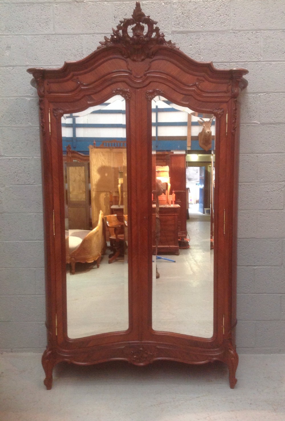 french rosewood armoire