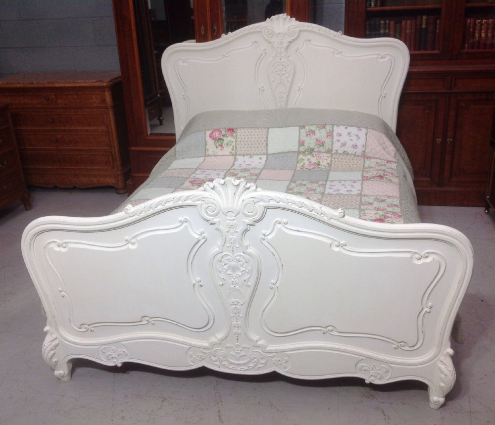 painted french king size bed