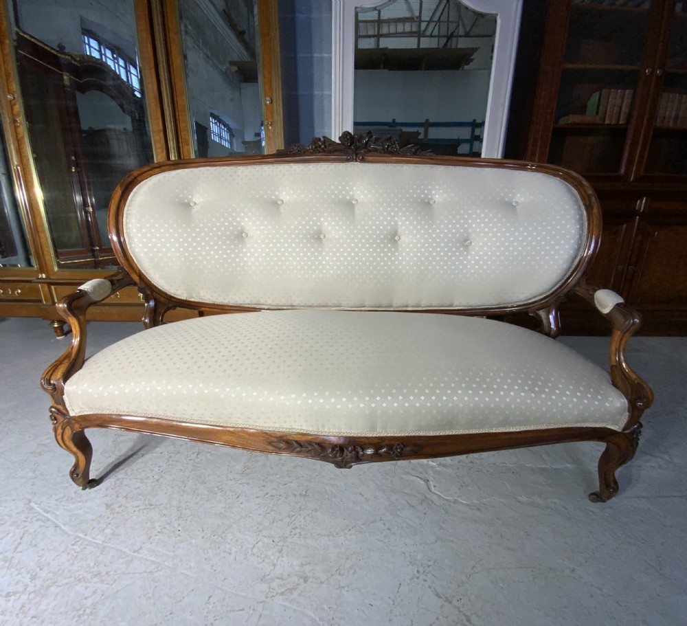 rosewood french sofa