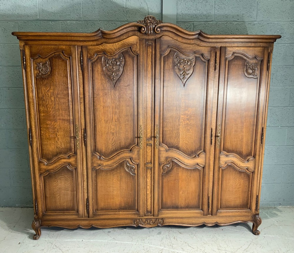 large french oak armoire